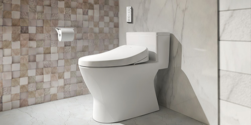 So sánh nắp rửa cơ Ecowasher và nắp rửa điện tử Washlet